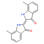 3H-Indol-3-one,2-(1,3-dihydro-7-methyl-3-oxo-2H-indol-2-ylidene)-1,2-dihydro-7-methyl-