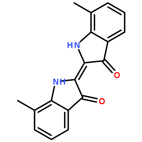 3H-Indol-3-one,2-(1,3-dihydro-7-methyl-3-oxo-2H-indol-2-ylidene)-1,2-dihydro-7-methyl-