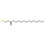 Propanoic acid,3-mercapto-, dodecyl ester