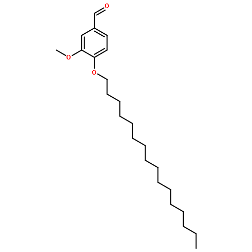 Benzaldehyde, 4-(hexadecyloxy)-3-methoxy-