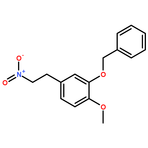 Benzene, 1-methoxy-4-(2-nitroethyl)-2-(phenylmethoxy)-