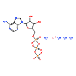 Cobaltate(1-),[adenosine 5'-(triphosphato)(4-)-kOP',kOP'']tetraammine-, hydrogen,(OC-6-33)- (9CI)