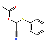 Acetonitrile, (acetyloxy)(phenylthio)-