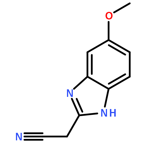 1H-Benzimidazole-2-acetonitrile,6-methoxy-