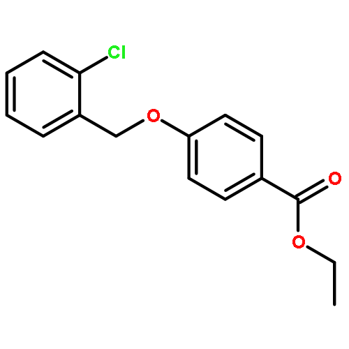 BENZOIC ACID, 4-[(2-CHLOROPHENYL)METHOXY]-, ETHYL ESTER