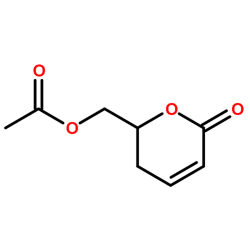 2H-Pyran-2-one, 6-[(acetyloxy)methyl]-5,6-dihydro-, (6S)-