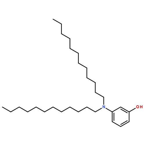 Phenol, 3-(didodecylamino)-