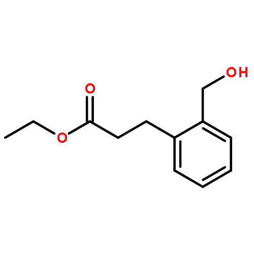 Benzenepropanoic acid, 2-(hydroxymethyl)-, ethyl ester