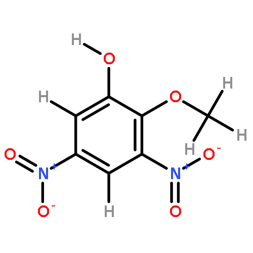 2-Me ether, Ac-3, 5-Dinitro-1, 2-benzenediol, 9CI