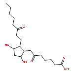 Prostan-1-oic acid,9,11-dihydroxy-6,15-dioxo-, (9a,11a)-