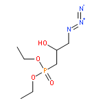 PHOSPHONIC ACID, (3-AZIDO-2-HYDROXYPROPYL)-, DIETHYL ESTER