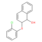 1-Naphthalenol, 2-(2-chlorophenoxy)-1,2-dihydro-, (1S,2S)-