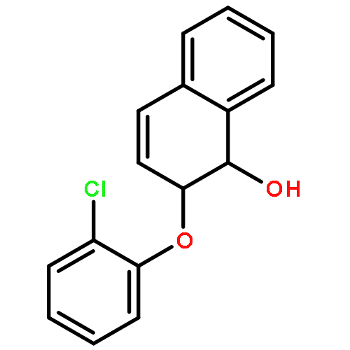 1-Naphthalenol, 2-(2-chlorophenoxy)-1,2-dihydro-, (1S,2S)-