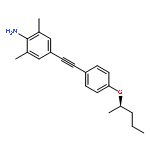 Benzenamine, 2,6-dimethyl-4-[[4-[(1R)-1-methylbutoxy]phenyl]ethynyl]-