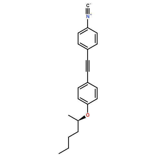 Benzene, 1-isocyano-4-[[4-[[(1R)-1-methylpentyl]oxy]phenyl]ethynyl]-