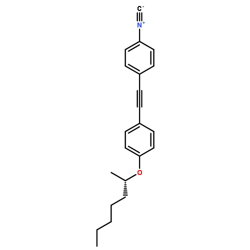 BENZENE, 1-ISOCYANO-4-[[4-[[(1S)-1-METHYLHEXYL]OXY]PHENYL]ETHYNYL]-