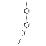 Benzene, 1-isocyano-4-[[4-[[(1R)-1-methylheptyl]oxy]phenyl]ethynyl]-