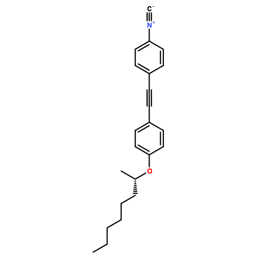 BENZENE, 1-ISOCYANO-4-[[4-[[(1S)-1-METHYLHEPTYL]OXY]PHENYL]ETHYNYL]-