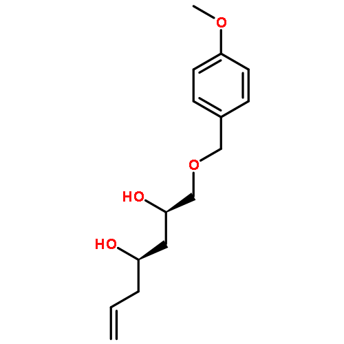 6-HEPTENE-2,4-DIOL, 1-[(4-METHOXYPHENYL)METHOXY]-, (2R,4R)-