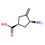 CYCLOPENTANECARBOXYLIC ACID, 3-AMINO-4-METHYLENE-, (1S,3S)- (9CI)