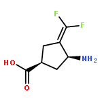 Cyclopentanecarboxylic acid, 3-amino-4-(difluoromethylene)-, (1S,3S)-