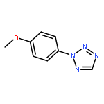 2H-Tetrazole, 2-(4-methoxyphenyl)-