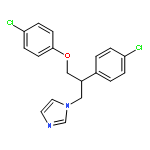 1-[3-(4-chlorophenoxy)-2-(4-chlorophenyl)propyl]-1H-imidazole