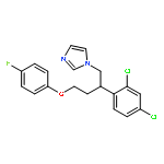 1-[2-(2,4-dichlorophenyl)-4-(4-fluorophenoxy)butyl]-1H-imidazole