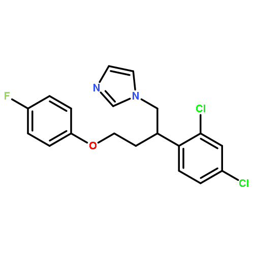 1-[2-(2,4-dichlorophenyl)-4-(4-fluorophenoxy)butyl]-1H-imidazole