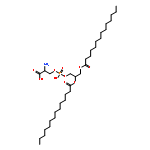 4,6,10-Trioxa-5-phosphatetracosanoicacid, 2-amino-5-hydroxy-11-oxo-8-[(1-oxotetradecyl)oxy]-, 5-oxide, (2S,8R)-