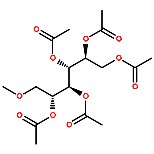 D-GALACTITOL, 6-O-METHYL-, PENTAACETATE