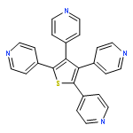 Pyridine,4,4',4'',4'''-(2,3,4,5-thiophenetetrayl)tetrakis-