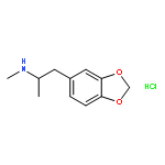 1,3-Benzodioxole-5-ethanamine,N,a-dimethyl-, hydrochloride (1:1)