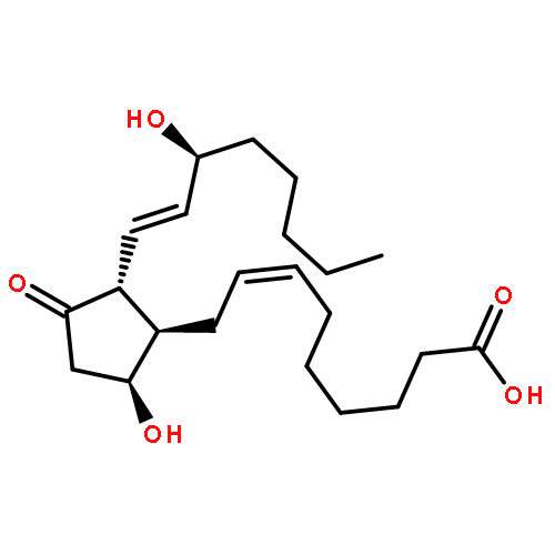 7-Nonenoic acid,9-[(1R,2R,5S)-5-hydroxy-2-[(1E,3S)-3-hydroxy-1-octen-1-yl]-3-oxocyclopentyl]-,(7Z)-