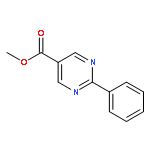 5-Pyrimidinecarboxylicacid, 2-phenyl-, methyl ester