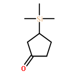 Cyclopentanone, 3-(trimethylsilyl)-