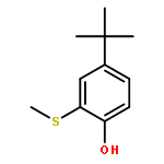 Phenol, 4-(1,1-dimethylethyl)-2-(methylthio)-