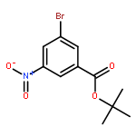 Benzoic acid, 3-bromo-5-nitro-, 1,1-dimethylethyl ester