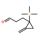 Cyclopropanepropanal, 2-methylene-1-(trimethylsilyl)-