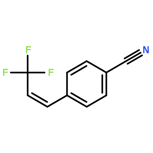 Benzonitrile, 4-[(1Z)-3,3,3-trifluoro-1-propenyl]-