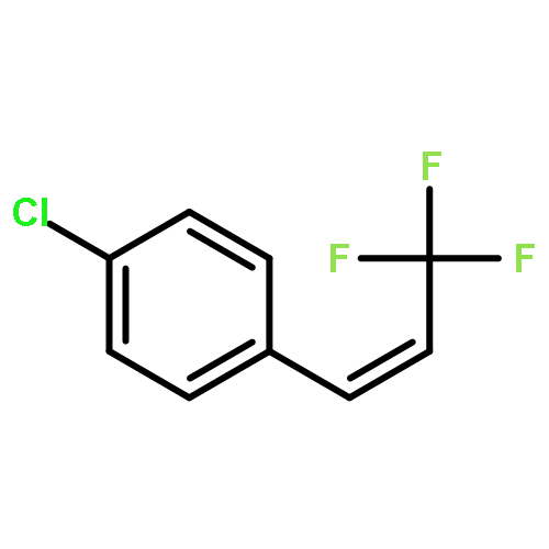 BENZENE, 1-CHLORO-4-[(1Z)-3,3,3-TRIFLUORO-1-PROPENYL]-