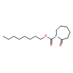 1H-Azepine-1-carboxylic acid, hexahydro-2-oxo-, octyl ester