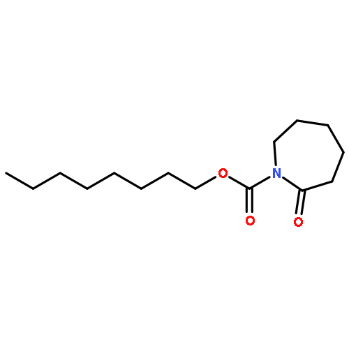 1H-Azepine-1-carboxylic acid, hexahydro-2-oxo-, octyl ester