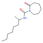 1H-Azepine-1-carboxamide, hexahydro-N-(1-methylheptyl)-2-oxo-