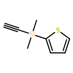 Silane, ethynyldimethyl-2-thienyl-