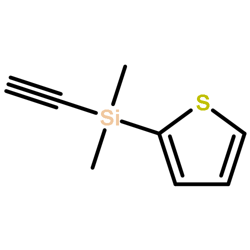 Silane, ethynyldimethyl-2-thienyl-