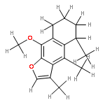 (S)-9-methoxy-5,6,7,8-tetrahydro-3,4,5-trimethylnaphtho[2,3,-b]furan