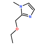 1H-Imidazole, 2-(ethoxymethyl)-1-methyl-