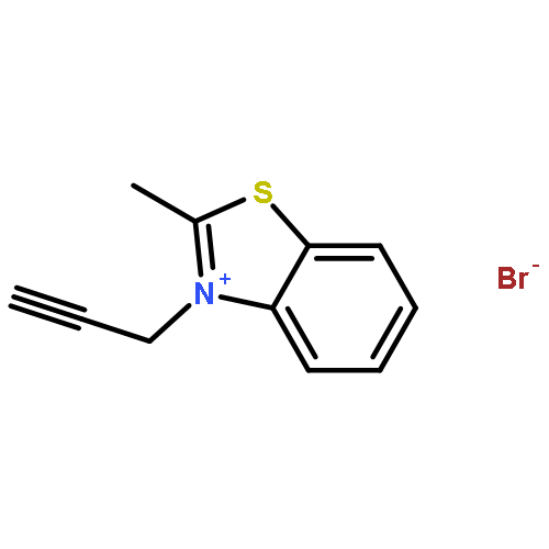 2-methyl-3-(prop-2-yn-1-yl)-1,3-benzothiazol-3-ium bromide