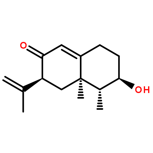 2(3H)-Naphthalenone,4,4a,5,6,7,8-hexahydro-6-hydroxy-4a,5-dimethyl-3-(1-methylethenyl)-,(3S,4aR,5R,6R)-